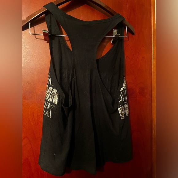 Pink Victoria Secret Bundle Lot (6) T-shirts Athletic bedazzled Tank Top Sz M-L - Picture 5 of 10